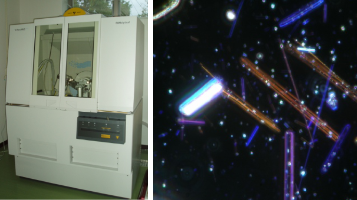 X線装置及び電子顕微鏡写真